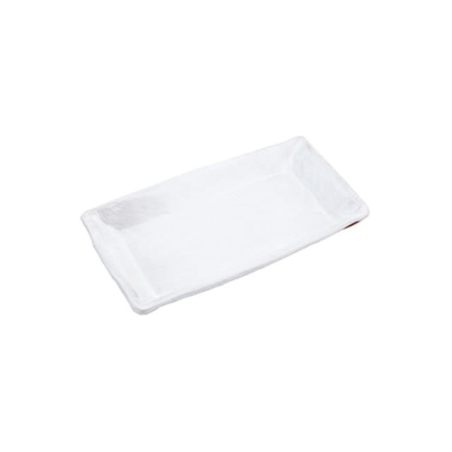 White Ceramic (Rect) Dish