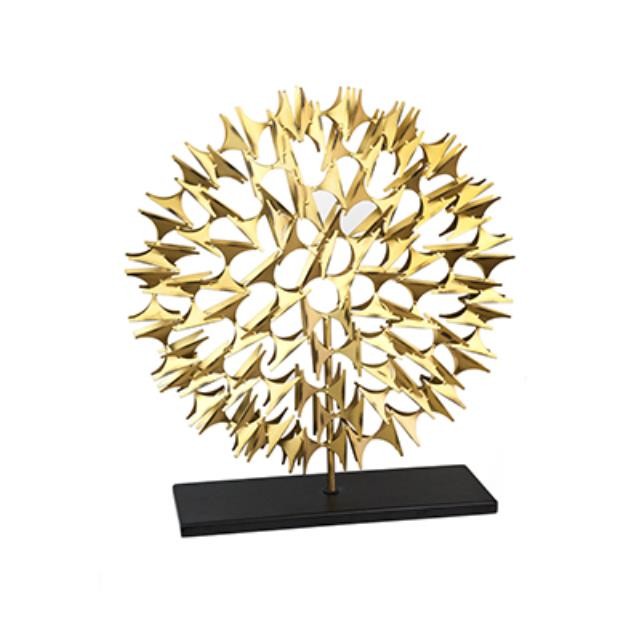 Gold Table Sculpture/Spikey