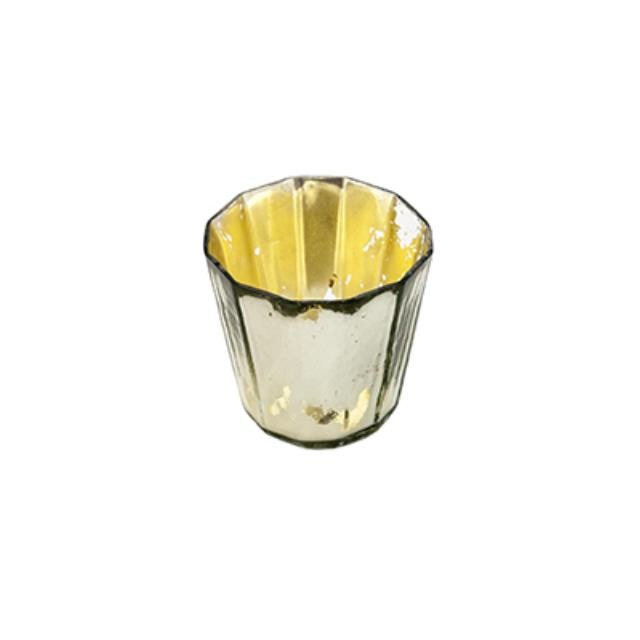 Gold Mercury Glass Cups