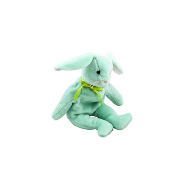 BEANIE BABIES- Green Bunny