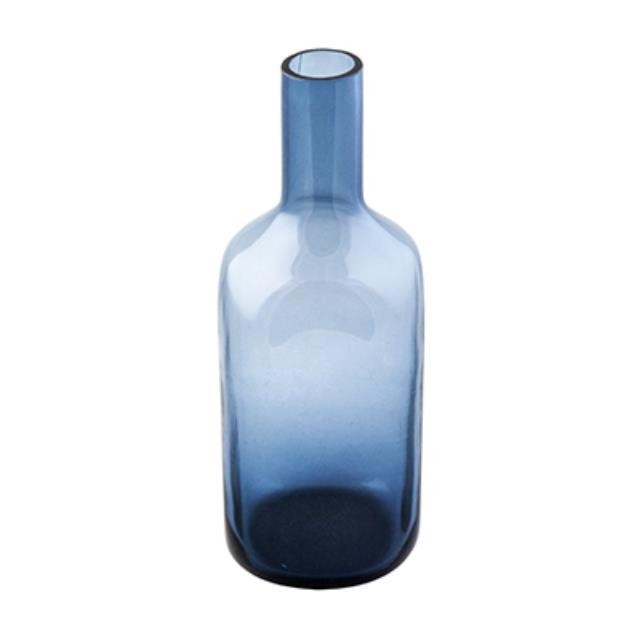 VASE- Navy Glass