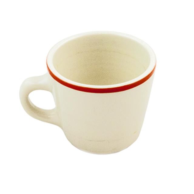 MUG- Small Coral Stripe