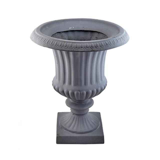 Grey Plastic Urn