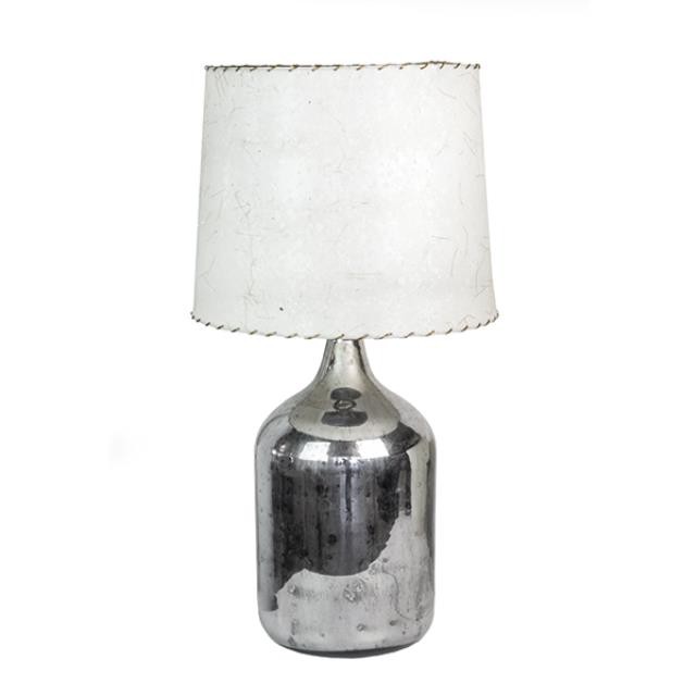 TABLE LAMP-Mercury Glass Jug