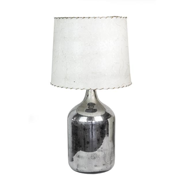 TABLE LAMP-Mercury Glass Jug