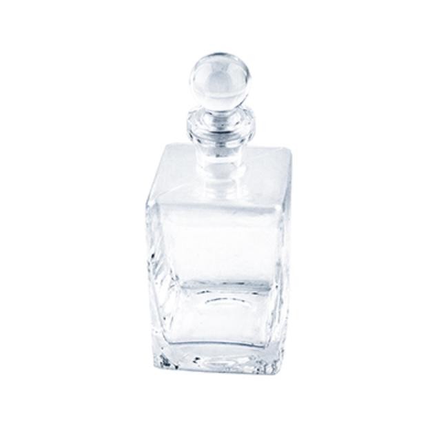 Clear Glass Square Decanter