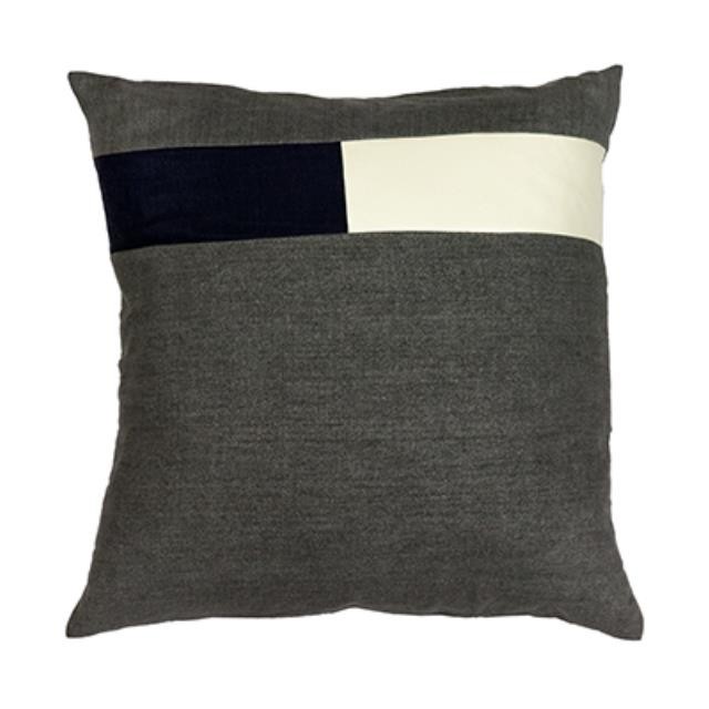 Pillow-Grey/Navy/Cream