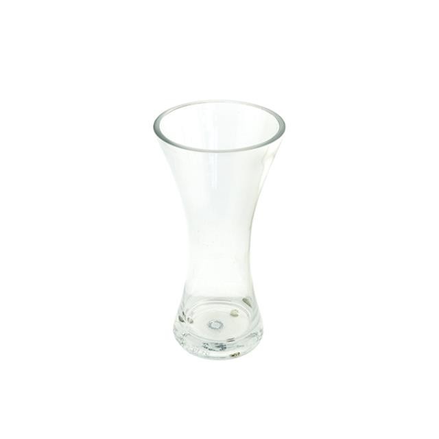 Clear Glass Trumpet Vase 11.5"