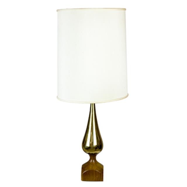 Gold Teardrop Table Lamp