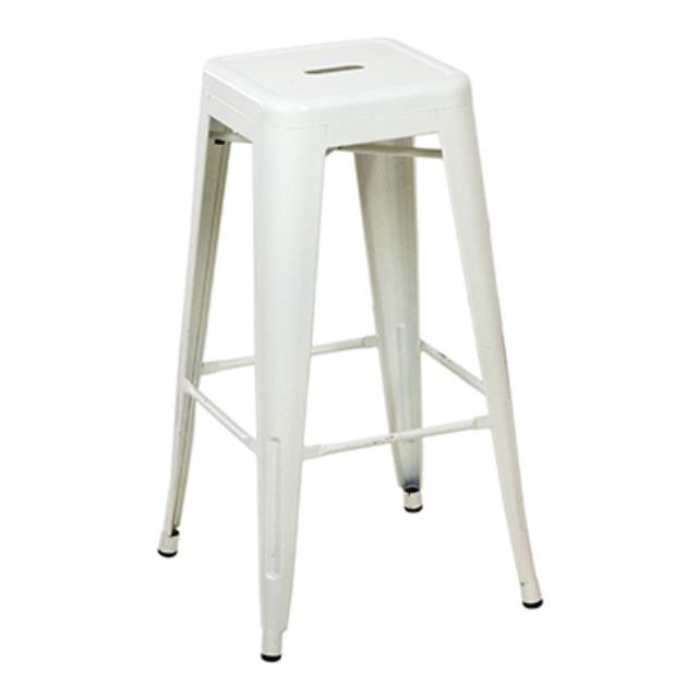 STOOL-White Backless Elio