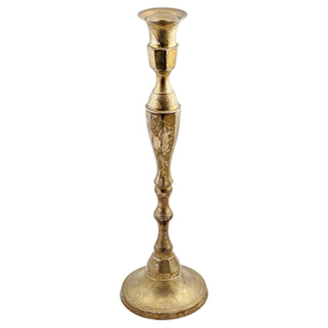 Tall Thin Brass Candlestick