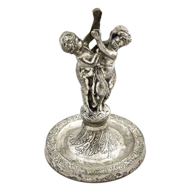 Silver Cherubs Interwined