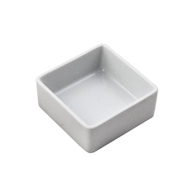 White Squared Dish