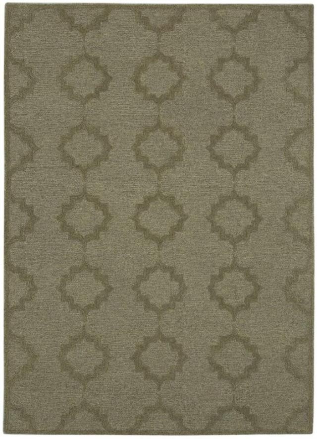 Contemporary Rug-(5 x8)Taupe Abstact