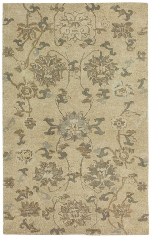Persian Rug-Beige/Teal/Taupe