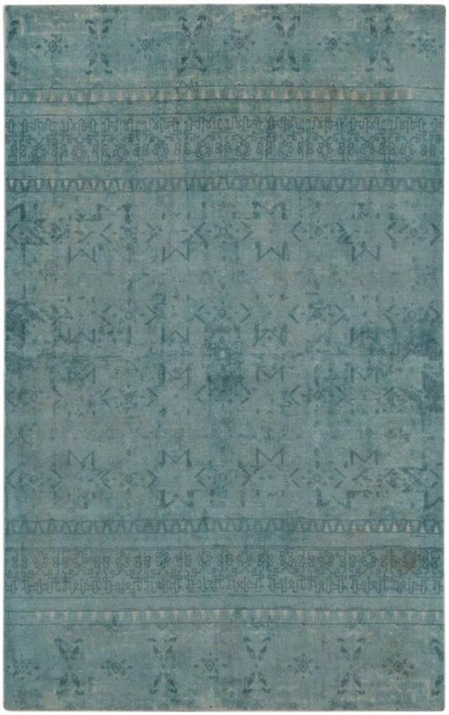 Persian Rug-Teal Faded