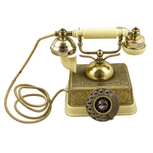 Vintage Rotary Phone-Ornate