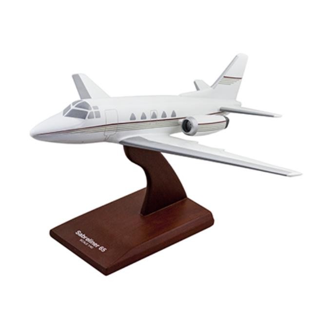 Model Airplane W/Wooden Stand