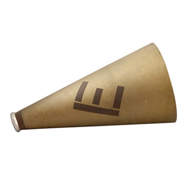 Bronze Megaphone W/"E"