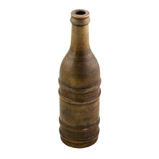 WOODEN BOTTLE-Brown 4 Rings