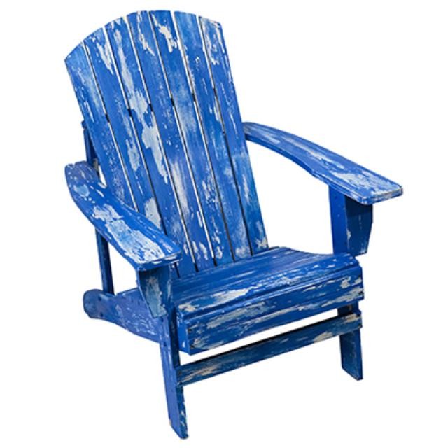 Blue/White Adirondak Chair