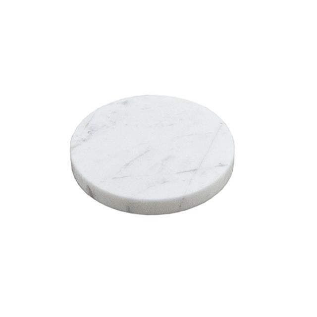 Sm Round Flat Marble Piece