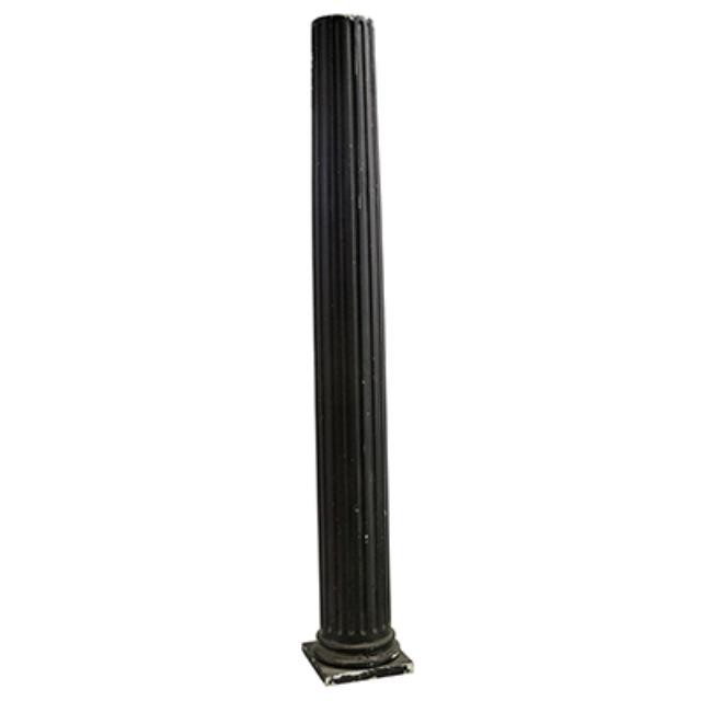 Blk Ribbed Column/No Top