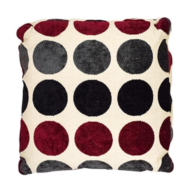 PILLOW-Square-Cream/Polka Dots