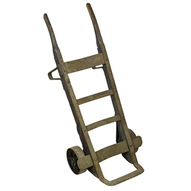 HAND TRUCK-Vintage A Frame W/Kickplate