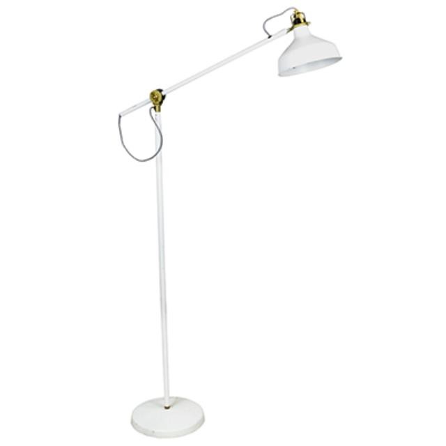 LAMP-Floor-White Angle Lamp