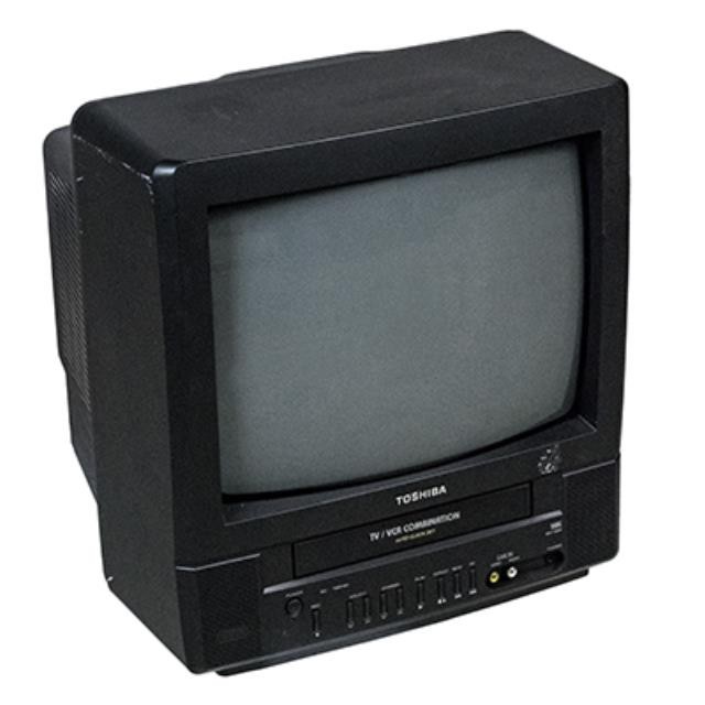 TELEVISION-Toshiba TV/VCR Combination/Auto Clock Set
