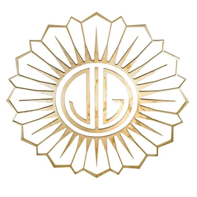 CREST- The Great Gatsby Gold Ceiling Crest