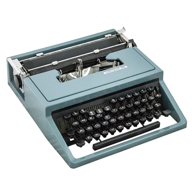 TYPEWRITER-Blue Underwood 314/Black Keys