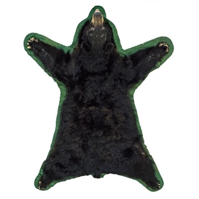 RUG-Black Bear Skin Rug