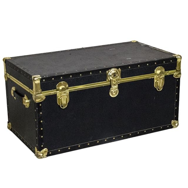 TRUNK- Black W/Gold Accents