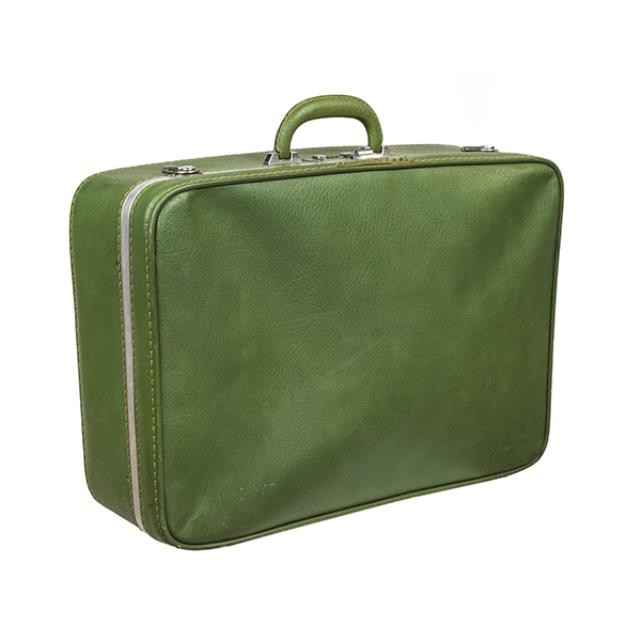 SUITCASE-Kelly Green Large "Hercalyte"