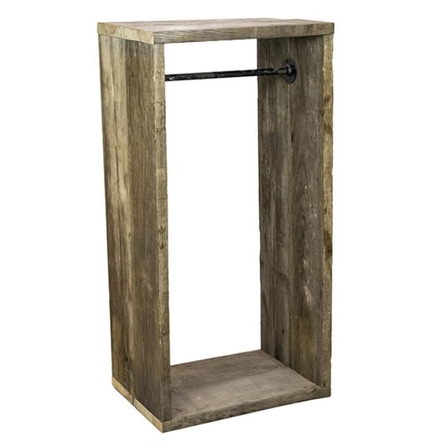 DISPLY RACK-Rustic Hanging Clothing Rack