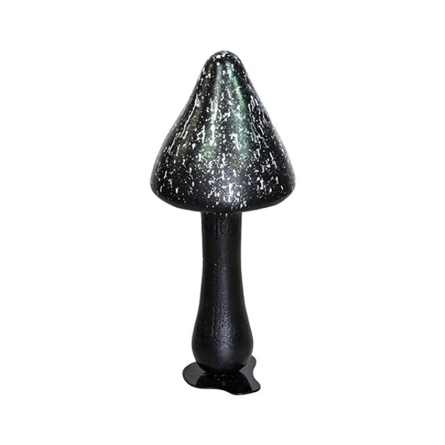 Giant "Littlest" Black & White Mushroom-36"H