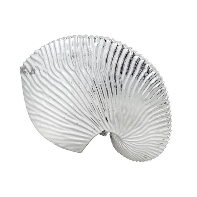 FIGURINE-Shell-Nautilus-Silver