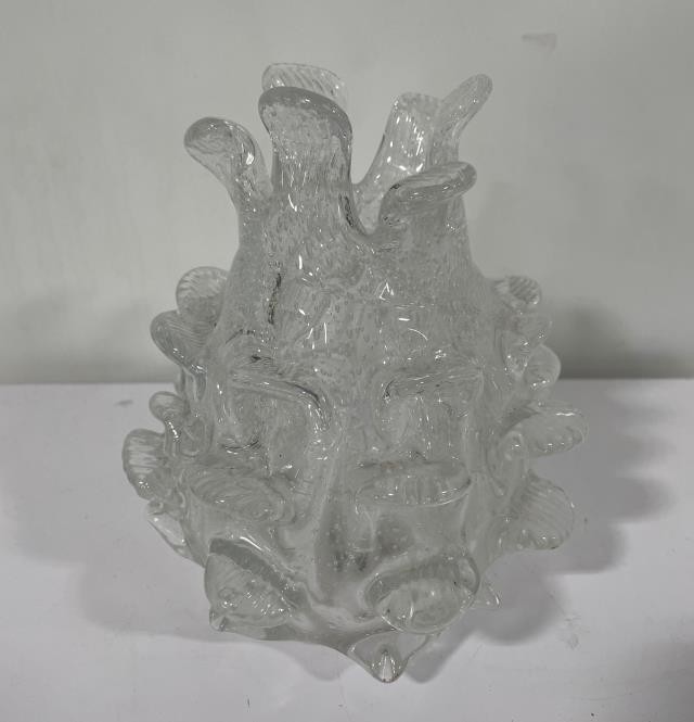 VASE-Art Glass-Artichoke