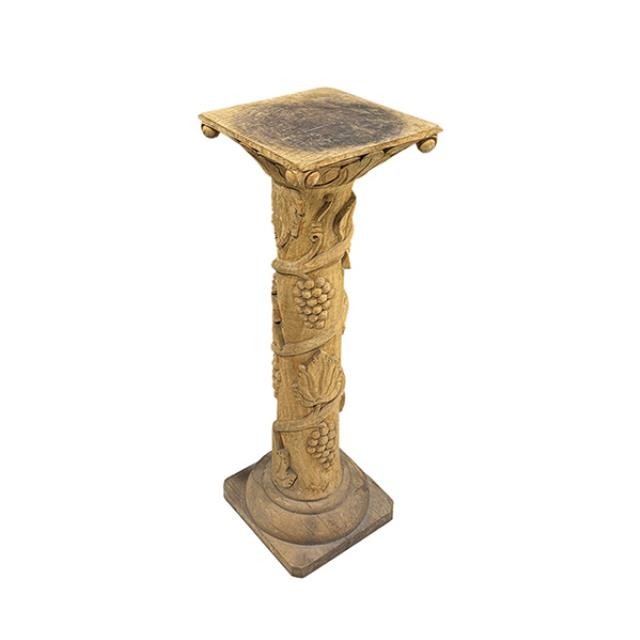 PEDESTAL-Wooden-Grape-Vines