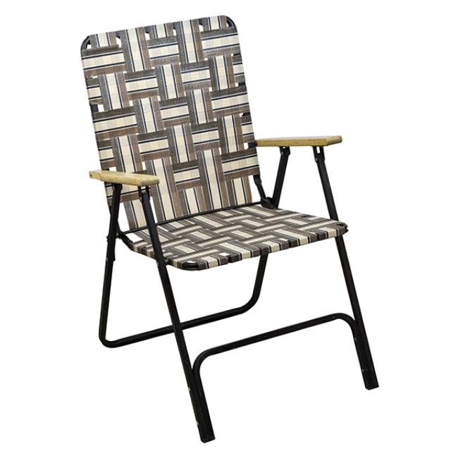 CHAIR-BEACH-TAN/BRN-FOLDING