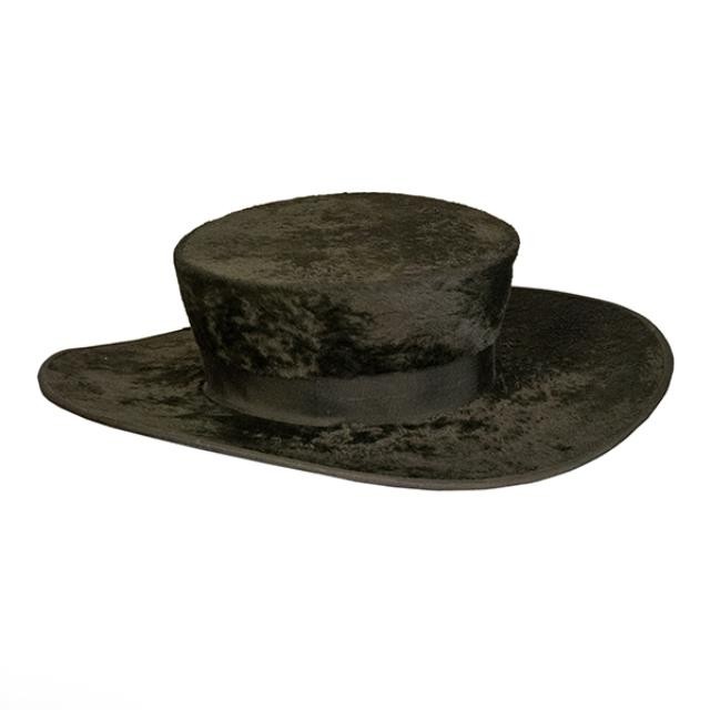 HAT-Brown Plush Large Rimmed Tom Sawyer