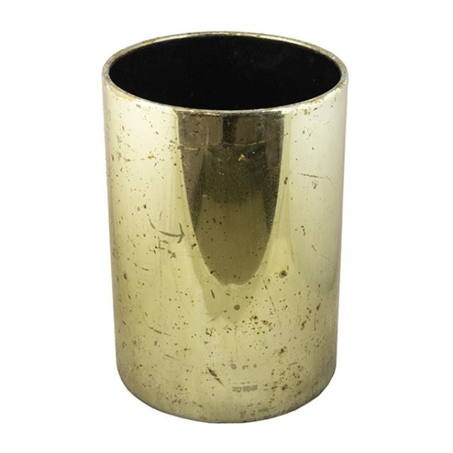 WASTE BASKET-Simple Gold Finish