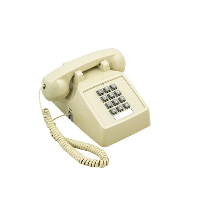 Push Button Phone-Beige Vintage