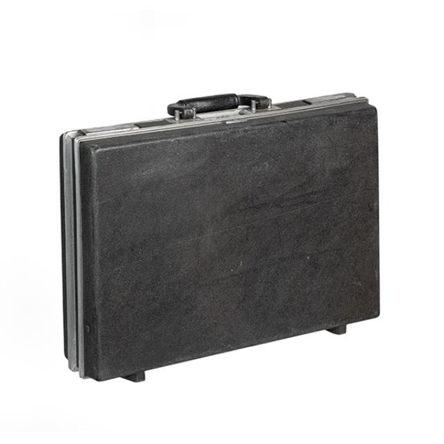 BRIEFCASE-"Airway" Black Hard Case W/Combination Lock