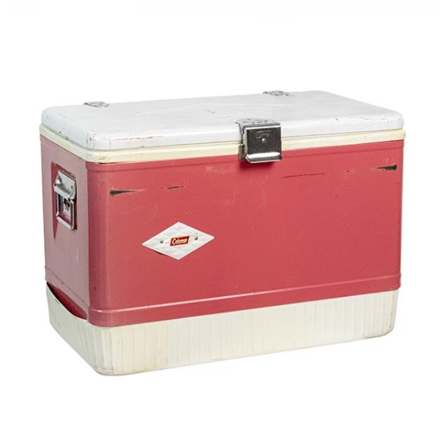 Vintage coleman cooler value cheap