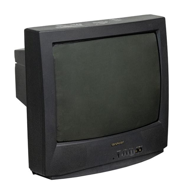 TELEVISION-Vintage Sharp/Black