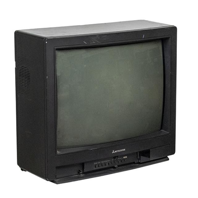 TELEVISION-Vintage Mitsubishi Black