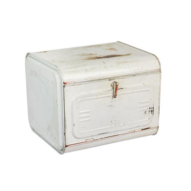 BREADBOX-Vintage W/Lid-Beige